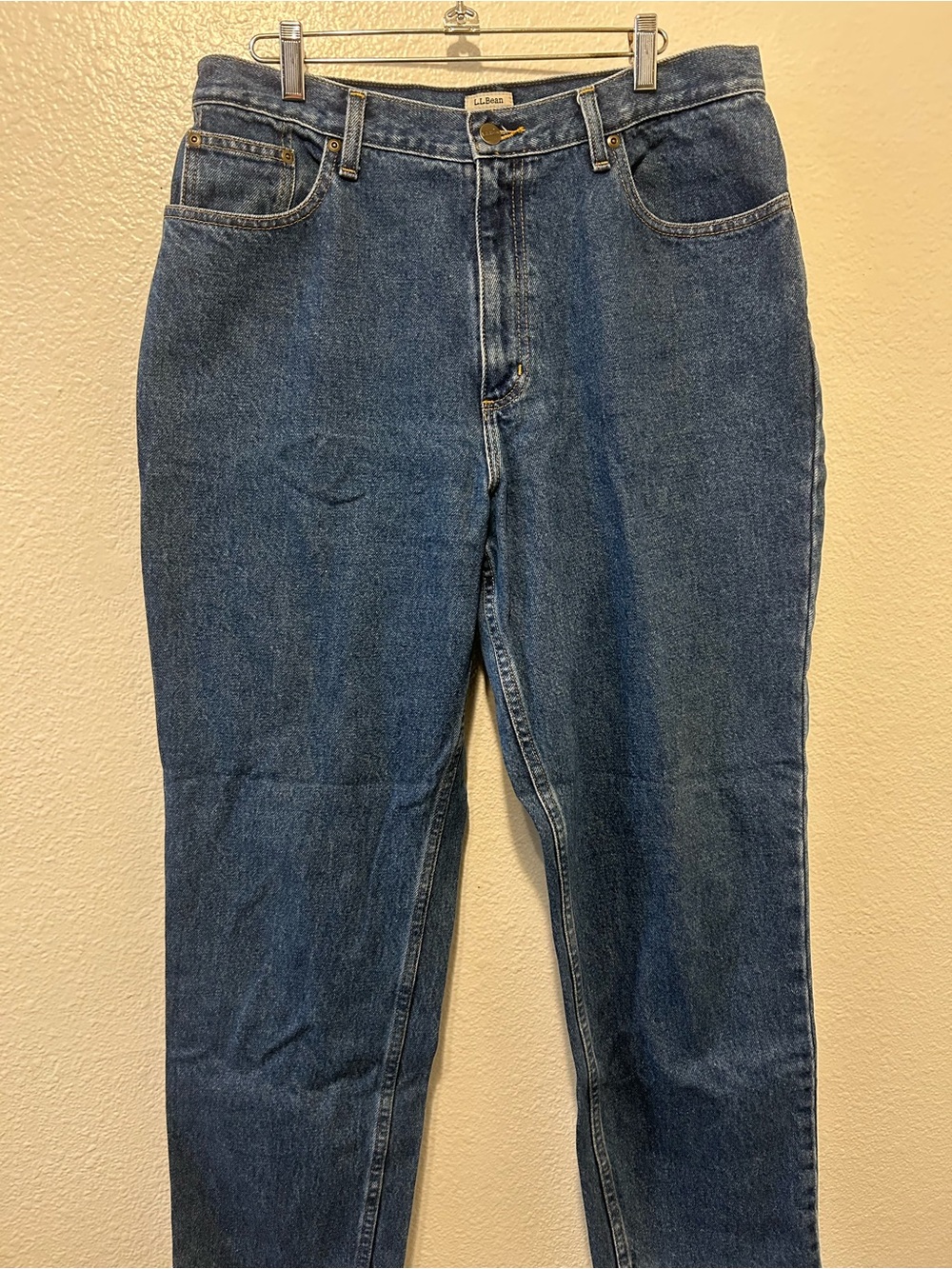 L.L. Bean Vintage Women's Boyfriend Jeans - Classic Blue Denim